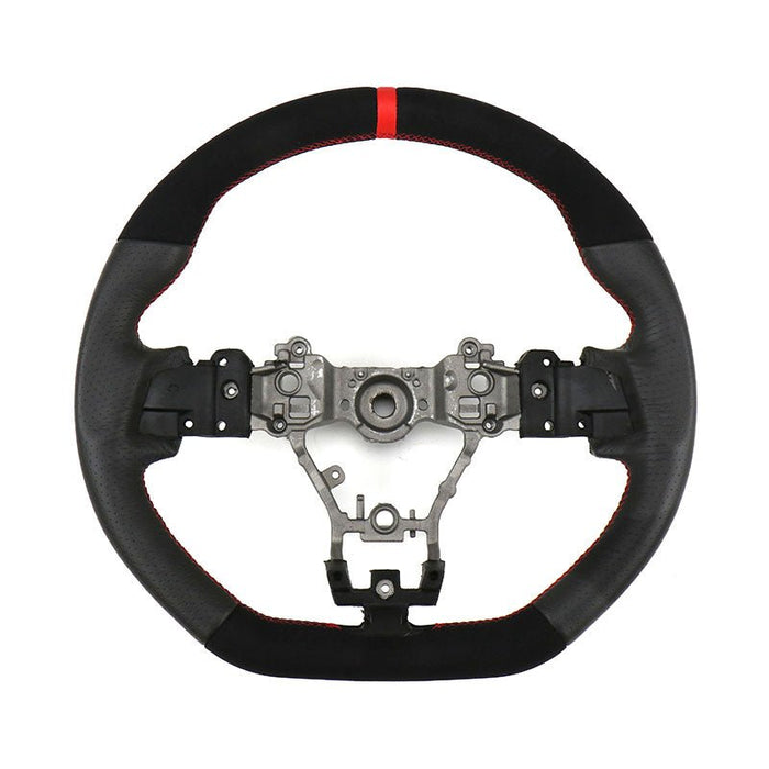 FactionFab Steering Wheel Leather and Suede 2015-2021 WRX / 2015-2021 STI - 1.10207.2 - Subimods.com