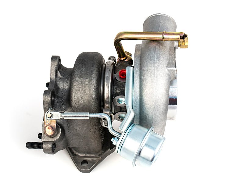 Forced Performance Red HTZ Turbo 84mm Cover w/ 10cm Hot Side and Tial 18psi Upgraded Wastegate 2002-2007 WRX / 2004-2021 STI - 2025141 - Subimods.com