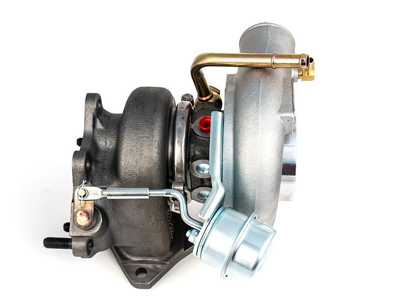 Forced Performance Red HTZ Turbo 84mm Cover w/ 8cm Hot Side and Tial 18psi Upgraded Wastegate 2002-2007 WRX / 2004-2021 STI - 2025131 - Subimods.com