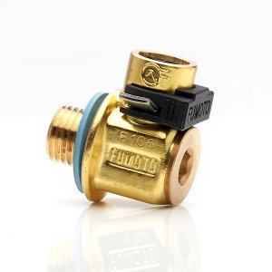 Fumoto Quick Drain Valve w/ Short Nipple and Lever Clip M16 x 1.5 Most FA20 Series / FB Series Engine Subaru Models - F108S-LC-10 - Subimods.com