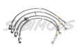 Goodridge G-STOP SS Braided Brake Line Kit 2018-2021 STI - 24226 - Subimods.com