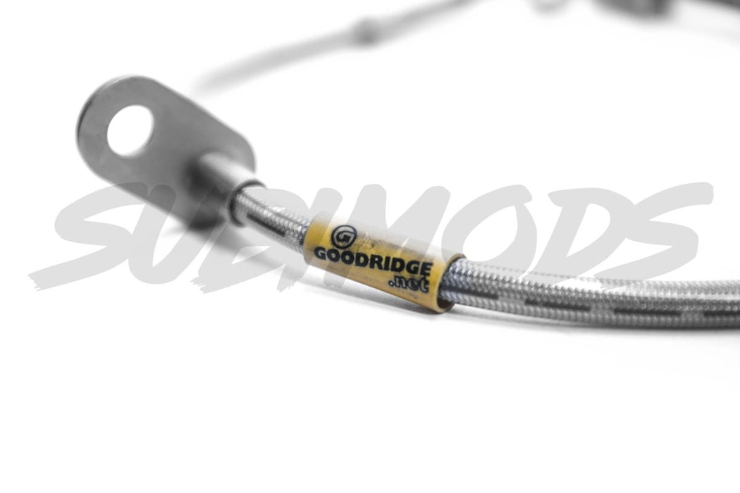 GoodRidge G-Stop Stainless Steel Brake Lines 2002-2007 WRX / 2004-2007 STI - 24215 - Subimods.com