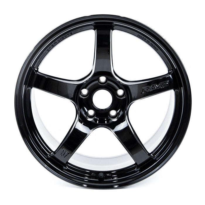 Gram Lights 57CR 17x9 +38mm Offset 5x100 - Glossy Black main image 0