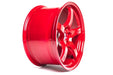 Gram Lights 57CR Milano Red 18x9.5 5x114.3 38mm Offset 2015-2024 WRX / 2011-2021 STI - WGCRX38EMRP - Subimods.com