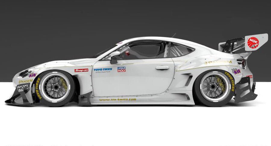 Greddy Pandem V3 Full Widebody Aero Kit w/o Wing 2013 - 2021 BRZ / 2013 - 2016 FRS / 2017 - 2021 GT86 - 17010270 - Subimods.com