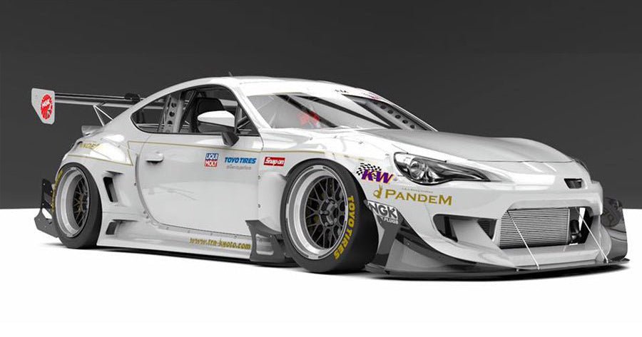 Greddy Pandem V3 Full Widebody Aero Kit w/o Wing 2013 - 2021 BRZ / 2013 - 2016 FRS / 2017 - 2021 GT86 - 17010270 - Subimods.com