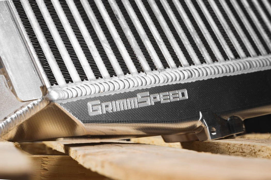 Grimmspeed Billet Top Mount Intercooler Raw 2022-2024 WRX / 2019-2023 Ascent / 2020-2023 Legacy XT / 2020-2023 Outback XT and Wilderness - 113049 - Subimods.com