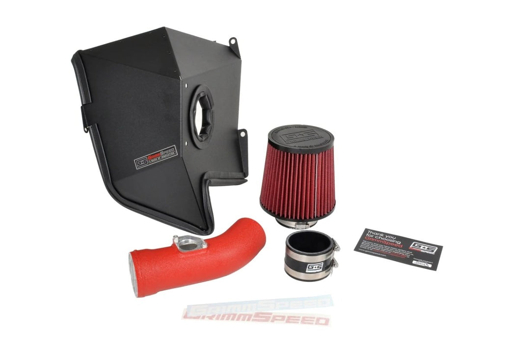 Grimmspeed Cold Air Intake Red 2002-2007 WRX / 2004-2007 STI / 2004-2008 Forester XT - 060075 - Subimods.com