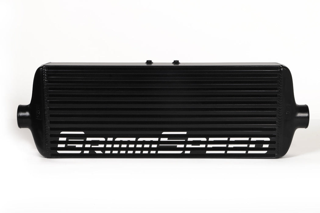 Grimmspeed Front Mount Intercooler Kit Black Core w/ Red Piping 2015-2021 WRX - 090255 - Subimods.com