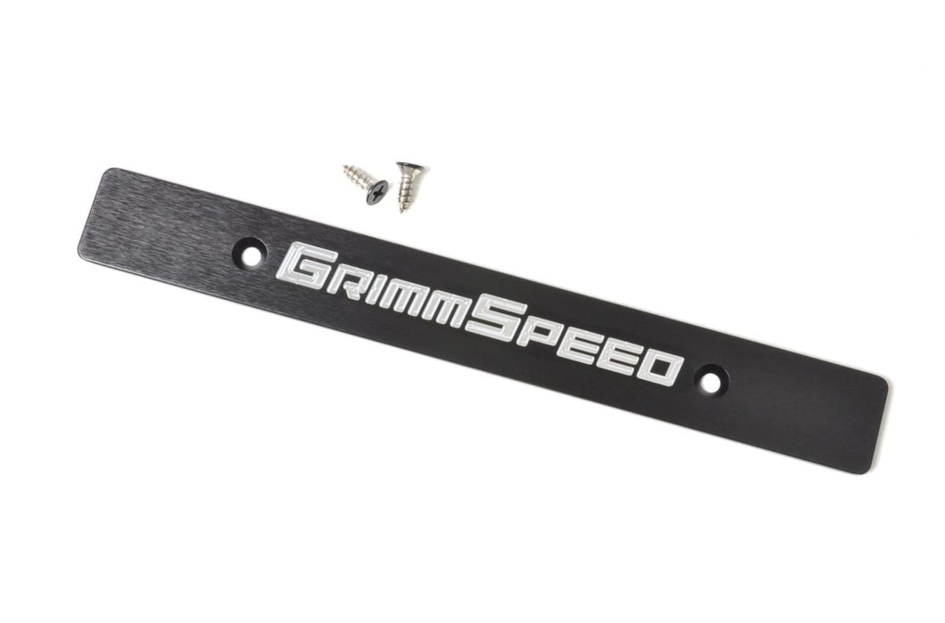 GrimmSpeed License Plate Delete 2006-2014 WRX / 2006-2014 STI / 2005-2009 Legacy GT - 094079 - Subimods.com