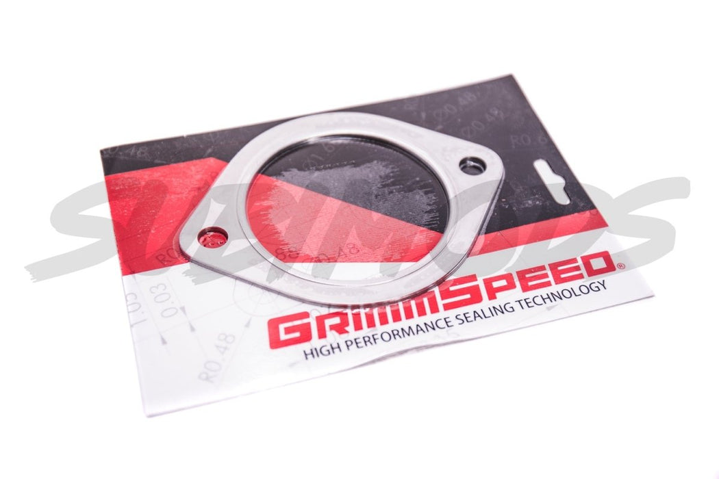 GrimmSpeed OEM Downpipe to 3in Cat Back Adapter Turbo Subaru Models - 077046 - Subimods.com