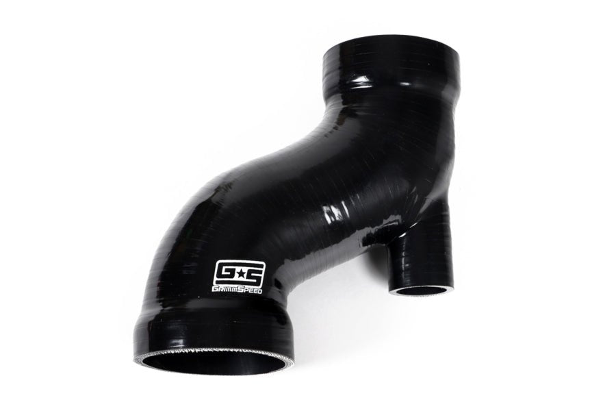 Grimmspeed Post MAF Hose Kit Black 2015-2017 STI w/ Factory Sound Generator Tube - 125013 - Subimods.com