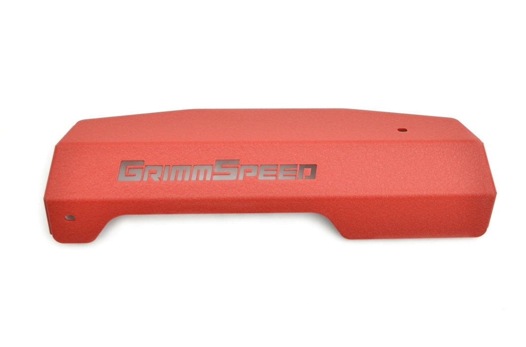 GrimmSpeed Pulley Cover Red 2015-2021 WRX - 099043 - Subimods.com