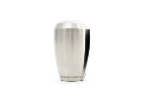 Grimmspeed Slender Stainless Steel Shift Knob w/ Raw Finish Most Subaru Models - 038006 - Subimods.com