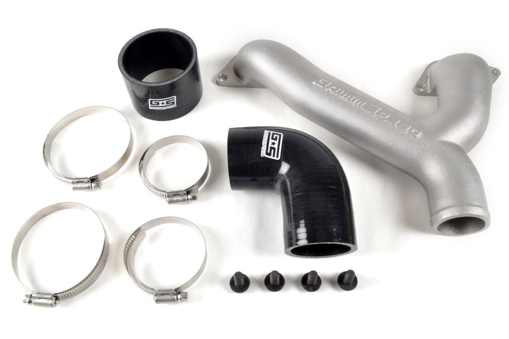 Grimmspeed Top Mount Intercooler Y-Pipe Kit Black 2002-2007 WRX / 2004-2021 STI / 2004-2008 Forester XT - 090096 - Subimods.com