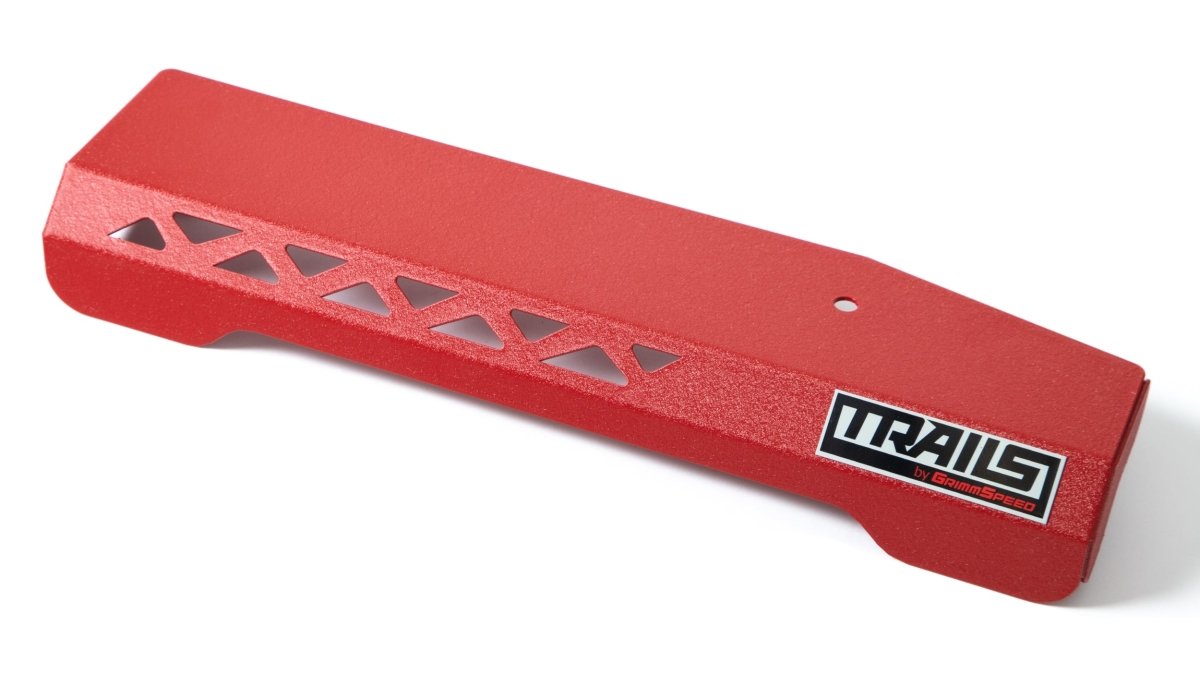 GrimmSpeed Trails Pulley Cover Red 2020-2022 Outback Non Turbo - TBG114020.2 - Subimods.com