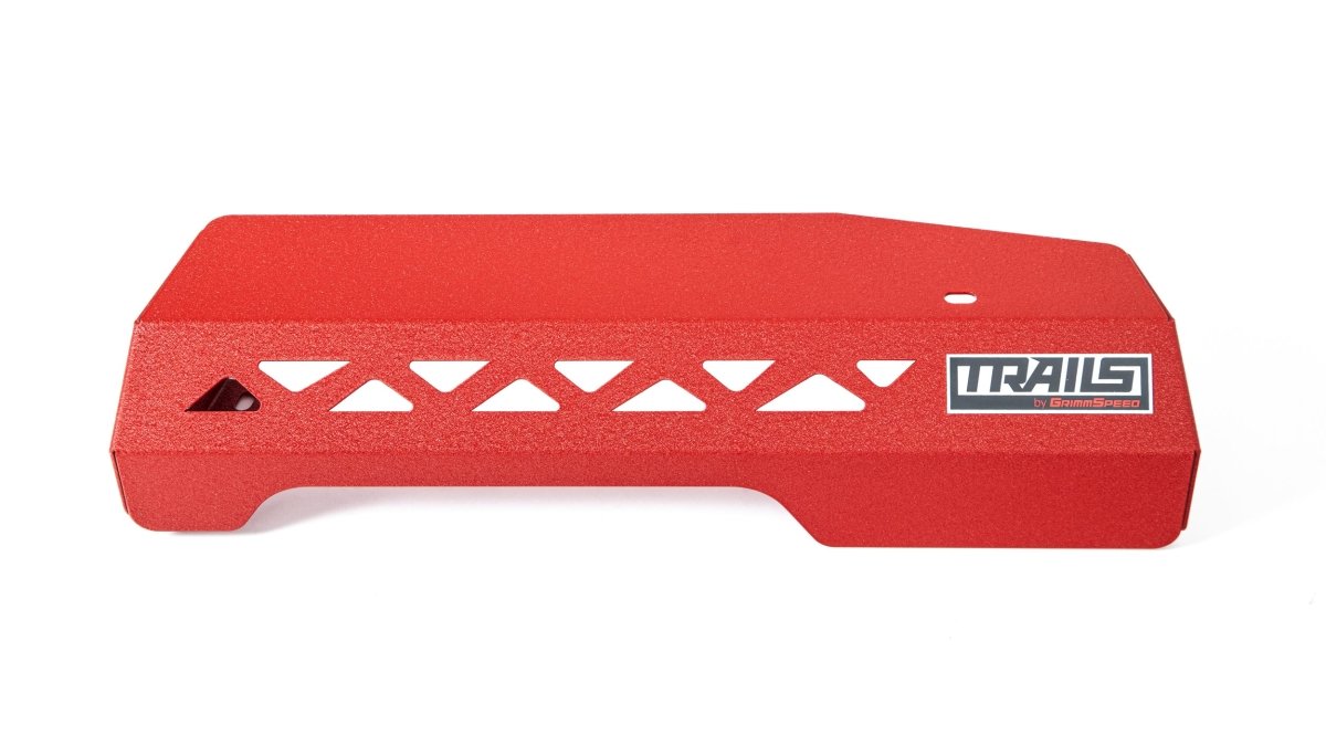 GrimmSpeed Trails Pulley Cover Red for Subaru Outback XT