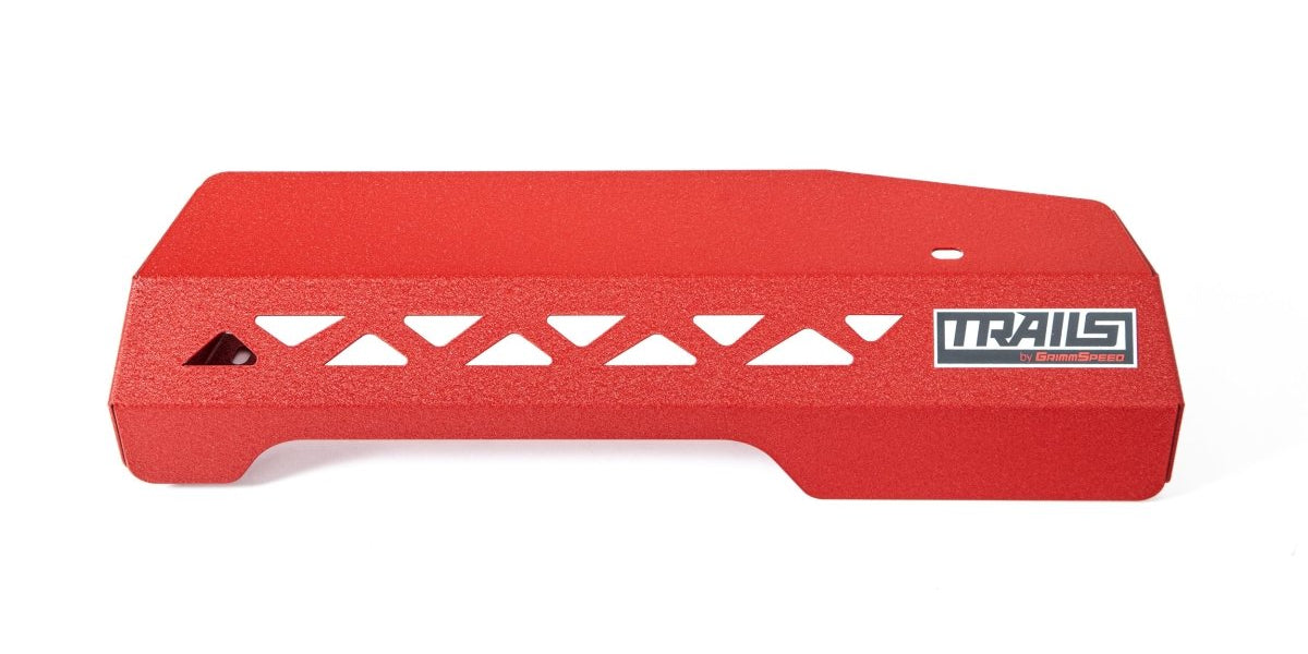 GrimmSpeed Trails Pulley Cover Red 2020-2024 Outback XT - Subimods.com