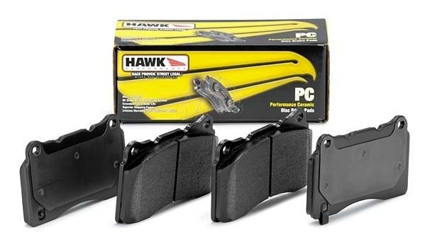 Hawk Ceramic Front Brake Pads 2018-2021 STI - HB616Z.607 - Subimods.com