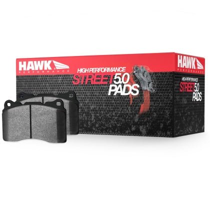 Hawk HPS 5.0 Front Brake Pads 2011-2014 WRX / 2013-2022 BRZ / 2013 Legacy 2.5i / 2013 Crosstrek - HB711B.661 - Subimods.com