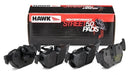 Hawk HPS 5.0 Rear Brake Pads 2008-2021 WRX Non EyeSight w/ Steel Caliper - HB557B.545 - Subimods.com