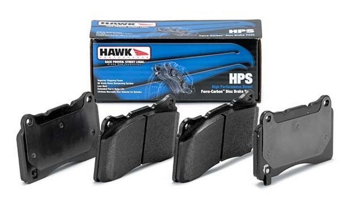 Hawk HPS Front Brake Pads 2015-2021 WRX Non EyeSight w/ Steel Caliper / 2005-2009 Legacy GT - HB533F.668 - Subimods.com