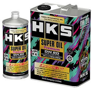 HKS 0W-20 Super Oil Premium 4L Can - 52001-AK148 - Subimods.com