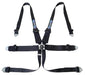 HKS 50th Anniversary Limited Edition Racing Harness 6 Point Black - 51007-AK500 - Subimods.com
