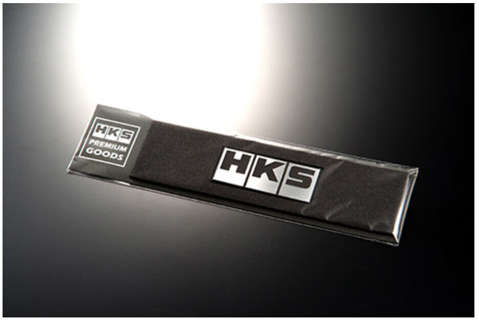 HKS Aluminum Silver Emblem - 51003-AK125 - Subimods.com