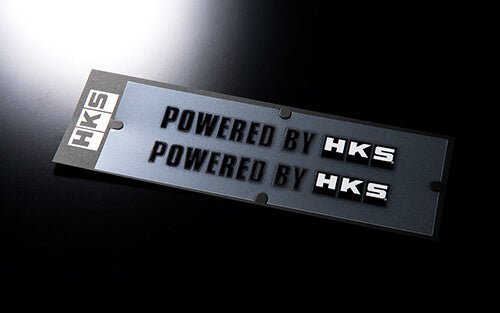 HKS Black Powered By HKS Sticker W200 - 51003-AK133 - Subimods.com