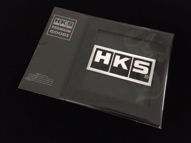 HKS Black / White Logo Patch - 51003-AK141 - Subimods.com