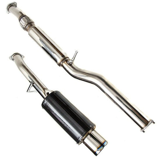 HKS Carbon-Ti Exhaust 2002-2007 WRX / 2004-2007 STI - 3112-EX005 - Subimods.com