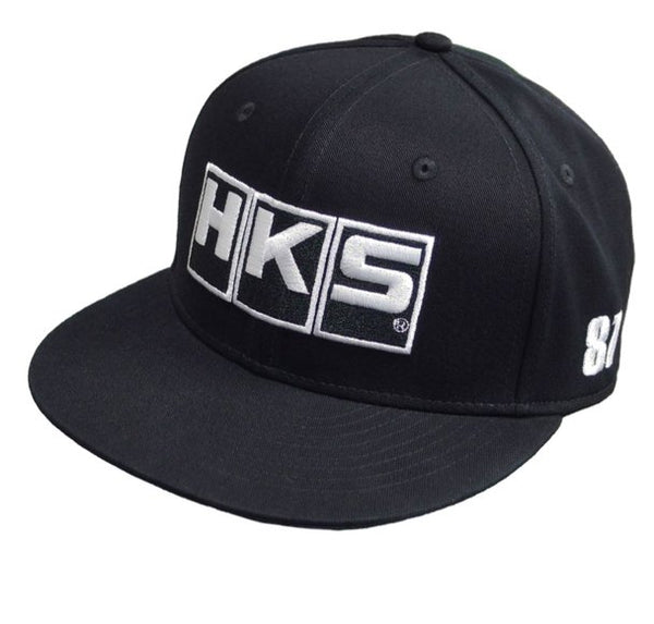 HKS Flat Brim #87 Oil Splash Hat - Subimods.com