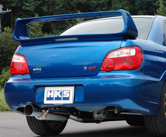 HKS Hi-power Catback Exhaust 2002-2007 WRX / 2004-2007 STI - 31019-AF015 - Subimods.com