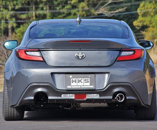 HKS Hi-Power SPEC-L II Catback Cup Series Single Exit Exhaust w/ Titanium Tip 2022-2024 BRZ / 2022-2024 GR86 - 32016-AT130 - Subimods.com