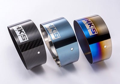 HKS Hi-Power SPEC-L II オプションフィニッシャーカバー2個 HKS Hi-Power SPEC-L II Titanium Tip Cover for Subaru BRZ
