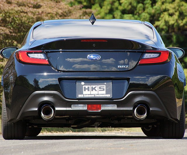 HKS Hi-Power SPEC-L w/ Titanium Tips Catback Exhaust 2022 BRZ - 32016-BT004 - Subimods.com