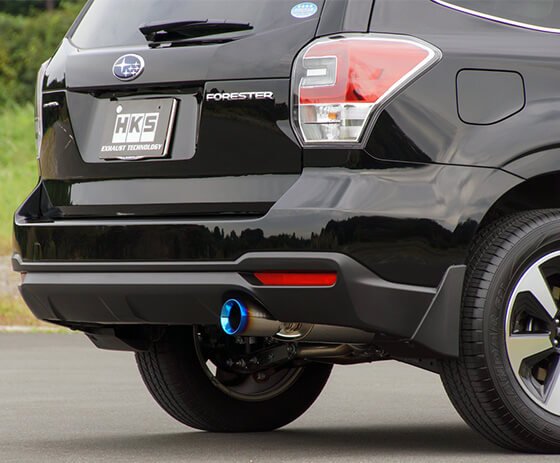 HKS Legamax Premium Axle Back Exhaust 2014-2018 Forester 2.5i - 32018-AF015 - Subimods.com