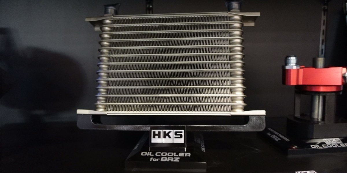 HKS S-Type Side Mount Oil Cooler Kit For Use w/ GT Supercharger Kit  2017-2021 BRZ / 2017-2021 GT86 - Subimods.com