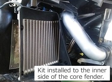 HKS S-Type Side Mount Oil Cooler Kit For Use w/ GT Supercharger Kit 2017-2021 BRZ / 2017-2021 GT86 - 15004-AT012 - Subimods.com