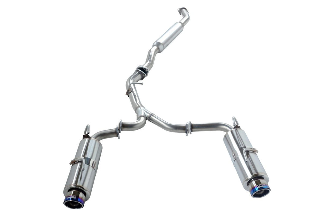 HKS Spec-L II Catback Exhaust 2008-2014 STI Hatchback - 31019-AF127 - Subimods.com