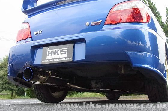 HKS Super Turbo Catback Exhaust 2002-2005 WRX - 31029-AF002 - Subimods.com