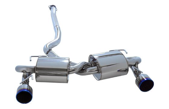 HKS Super Turbo Catback Exhaust w/ Titanium Tipped Mufflers 2008