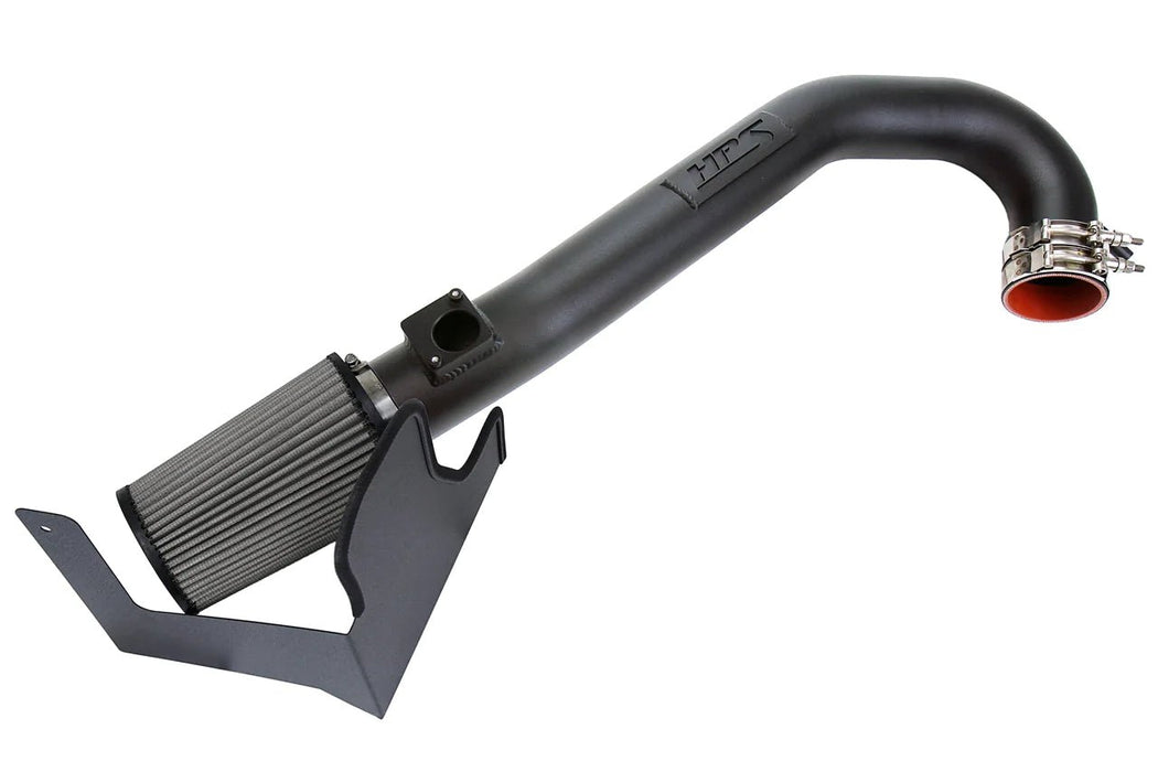 HPS Performance Black Shortram Air Intake w/ Heatshield 2018-2020 Crosstrek 2.0L / 2017-2022 Impreza 2.0L - 827-684WB - Subimods.com