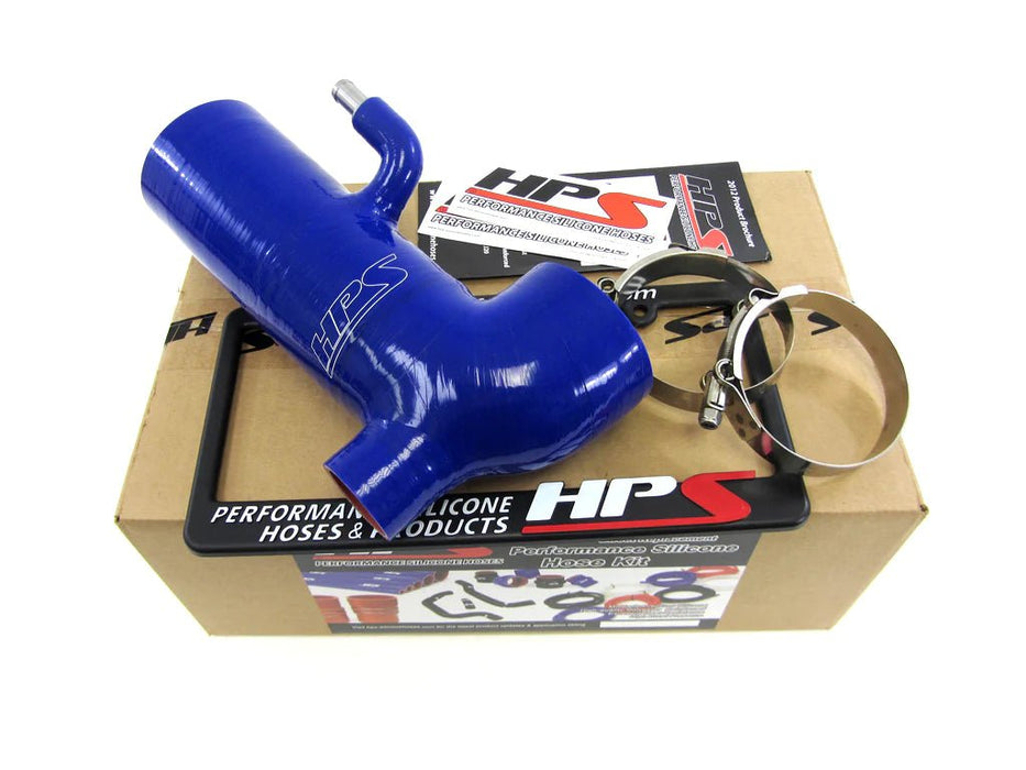 HPS Performance Blue Silicone Air Intake Post Maf Hose for Factory Sound Inlet Tube 2013-2016 BRZ / 2013-2016 FRS - 57-1294-BLUE - Subimods.com