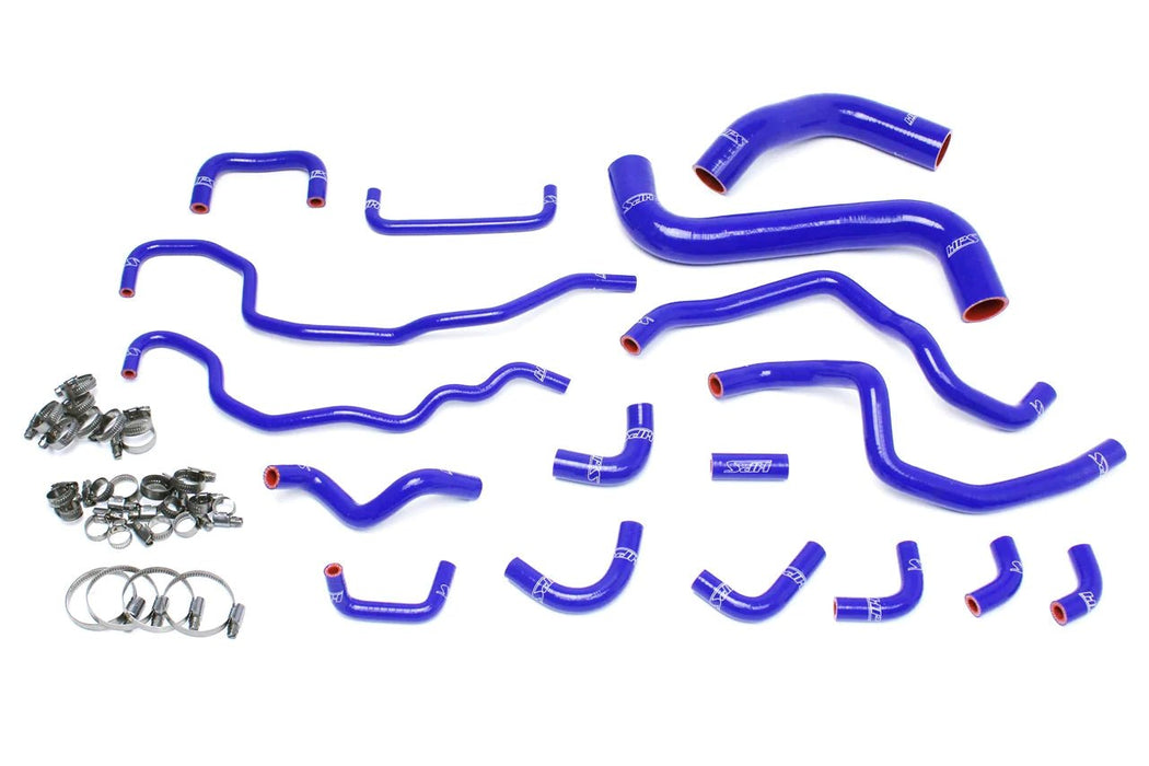 HPS Performance Full Cooling System Hose Kit Blue 2015-2021 STI - 57-1516-BLUE - Subimods.com