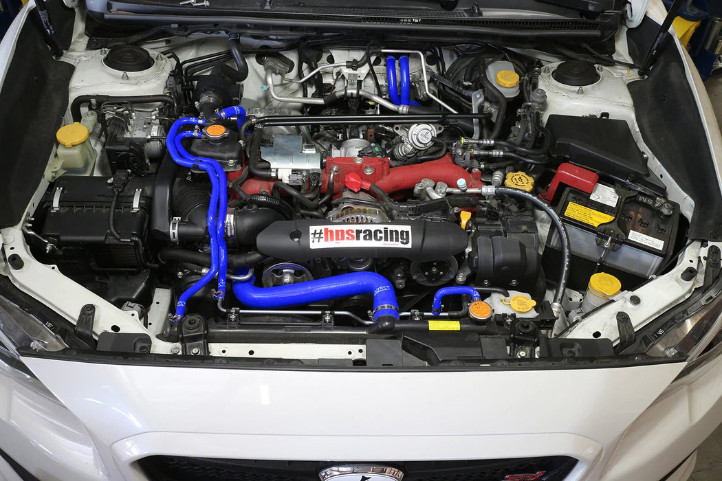 HPS Performance Full Cooling System Hose Kit Blue 2015-2021 STI - 57-1516-BLUE - Subimods.com