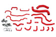 HPS Performance Full Cooling System Hose Kit Red 2015-2021 STI - 57-1516-RED - Subimods.com