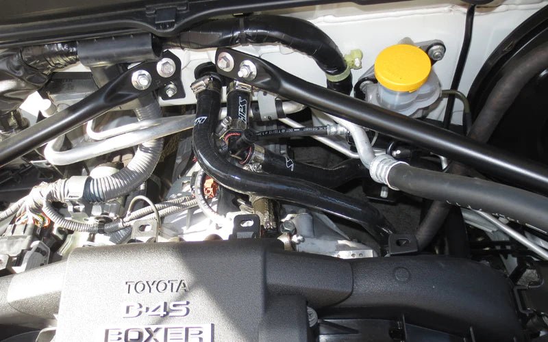 HPS Performance Heater Core Hose Kit Black 2013-2021 BRZ / 2013-2016 FRS / 2017-2021 86 - 57-1282-BLK - Subimods.com