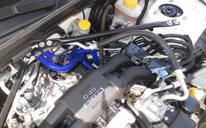 HPS Performance Heater Core Hose Kit Blue 2013-2021 BRZ / 2013-2016 FRS / 2017-2021 86 - 57-1282-BLUE - Subimods.com